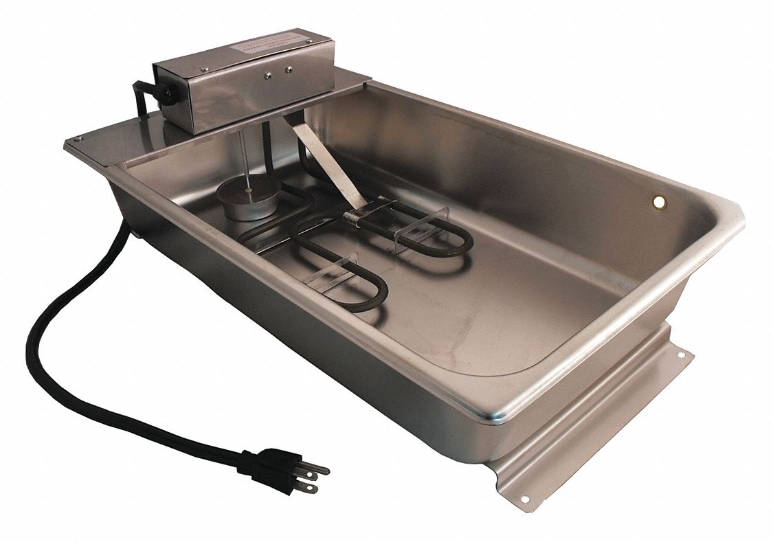 120V AC, 1,440 W Watts, Condensate Drain Pan 48XL68CP815 Grainger