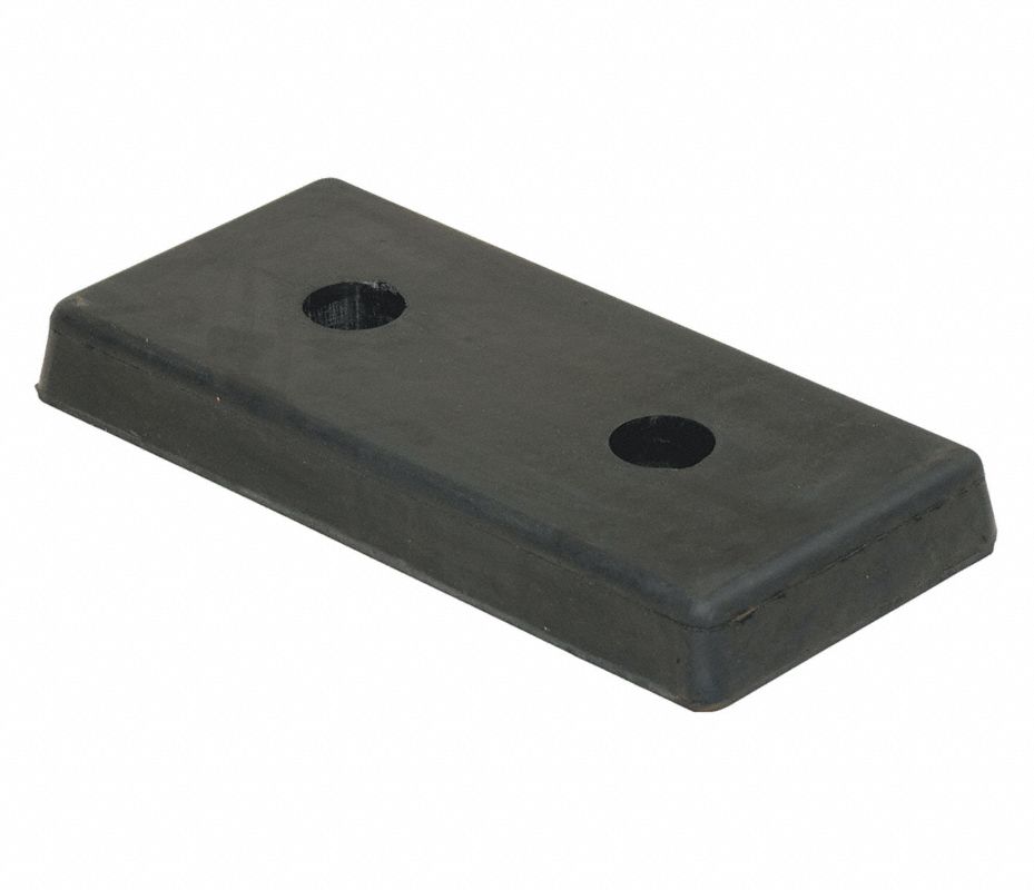 VESTIL Tope para Andén de Caucho Rectangular 16