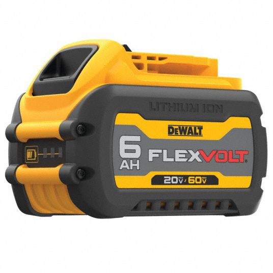 Battery DEWALT 20V 60V FLEXVOLT Li ion 1 Batteries Included 6 Ah FLEXVOLT 1 Battery