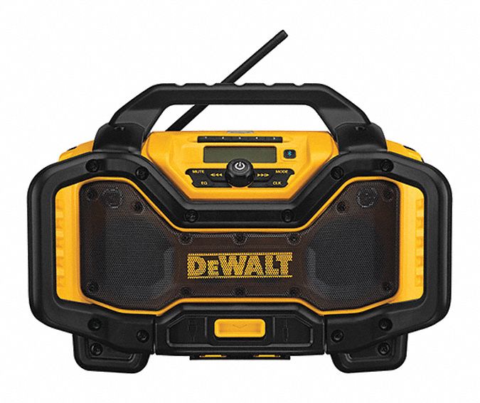 DEWALT, 20V MAX*/FLEXVOLT, Bare Tool, Radio and Charger 48XP95DCR025 Grainger