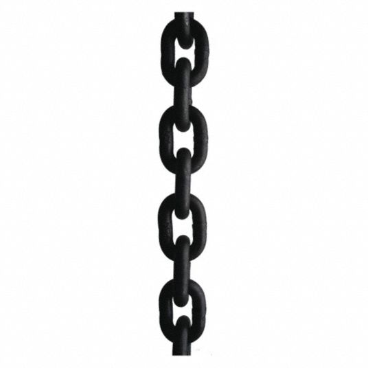 LACLEDE 275 ft Grade 80 Straight Chain, 5/16 in Trade Size, 4,500 lb Working Load Limit, For