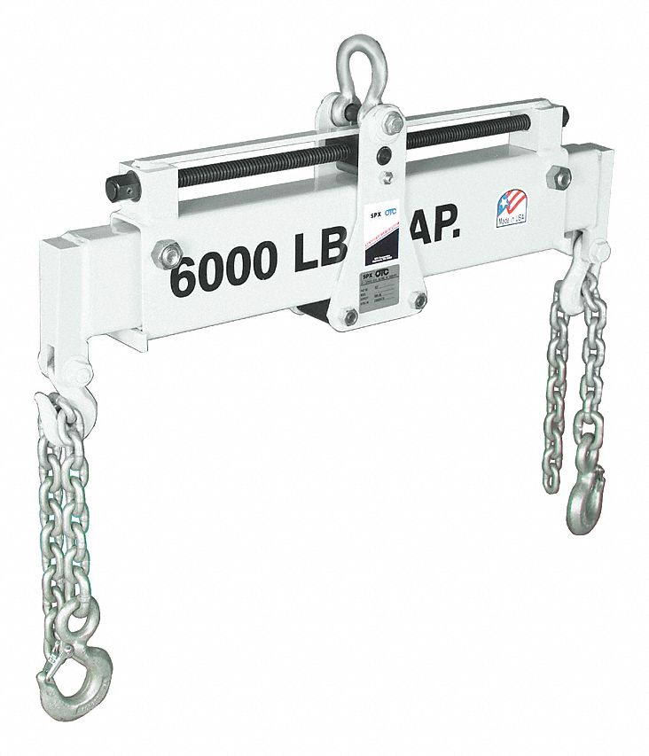 LOAD LEVELER, STEEL, 3 TON LOAD CAPACITY, 32 IN OVERALL L, 5¾ IN OVERALL H