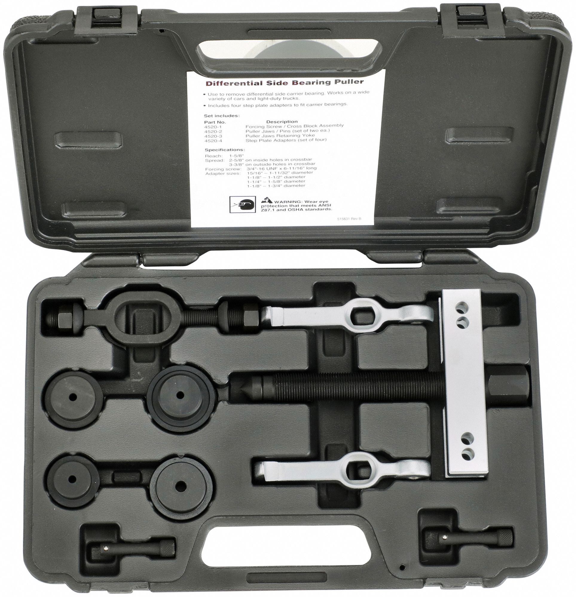 OTC Differential Side Bearing Puller Set