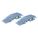 TRUCK RAMP, 20 TON LOAD CAPACITY, NOT ADJUSTABLE, STEEL, 54¼ IN OVERALL L, 15 IN OVERALL H, 1 PR
