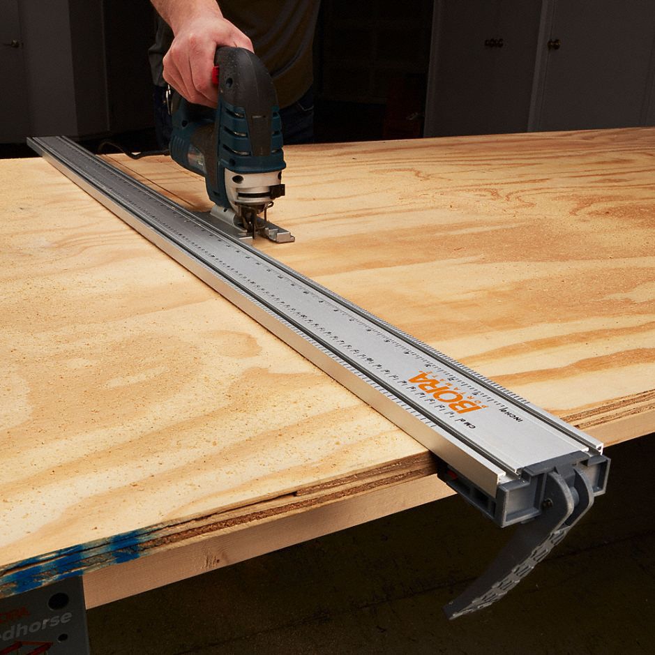 BORA Clamp Edge 50 in Size, Aluminum, Woodworking, DIY Applications