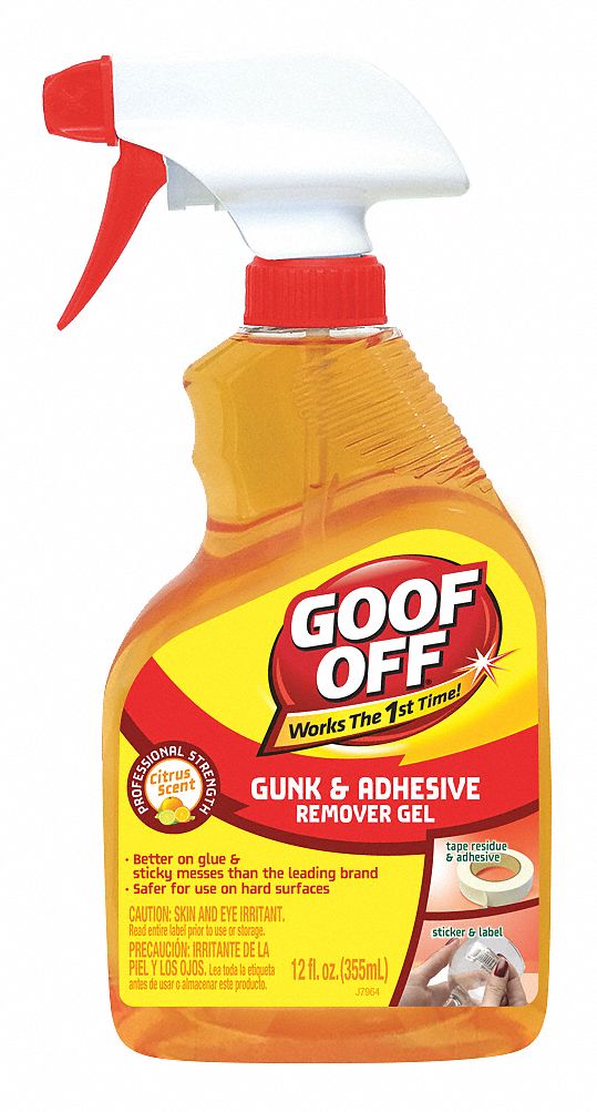 GOOF OFF Adhesive Remover, 16 oz, Trigger Spray Bottle, Ready to Use