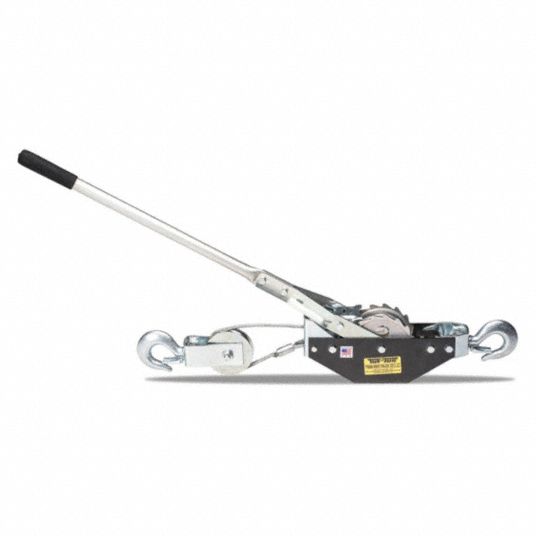 TUFTUG Cable Ratchet Puller, 6,000 lb Pull Capacity, 6 ft Cable or