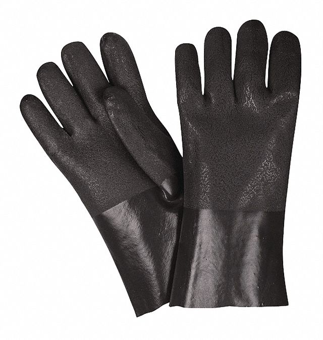 pvc supported gloves