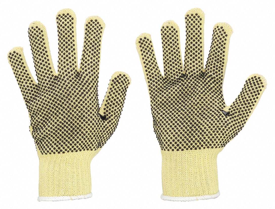 Resistant Gloves, Yellow/Blk,