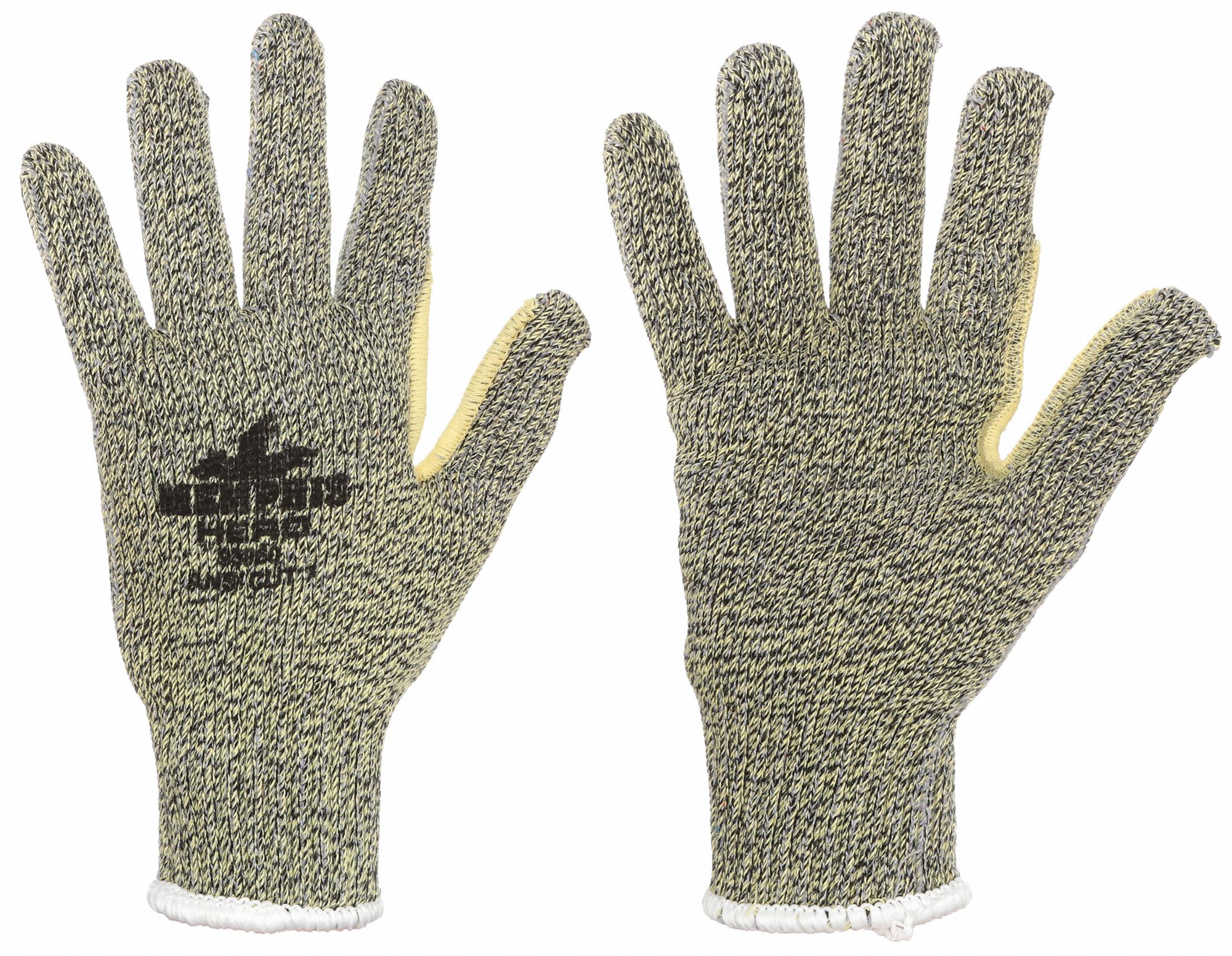 GANTS ENDUITS,TP(6),RÉSISTANCE AUX COUPURES NIVEAU A6 ANSI,NON ENDUIT,KEVLAR,7GA