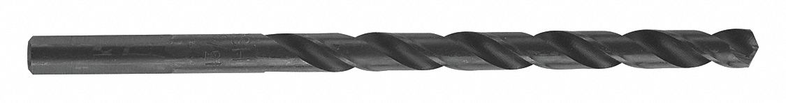 JOBBER LENGTH DRILL BIT, HIGH SPEED STEEL, 3-1/2 IN LENGTH