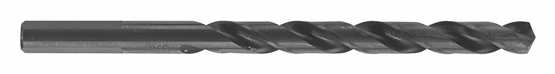 JOBBER LENGTH DRILL BIT, HIGH SPEED STEEL, 4-1/8 IN LENGTH