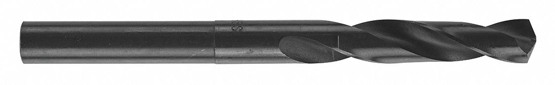 JOBBER LENGTH DRILL BIT, HIGH SPEED STEEL, 6 IN LENGTH