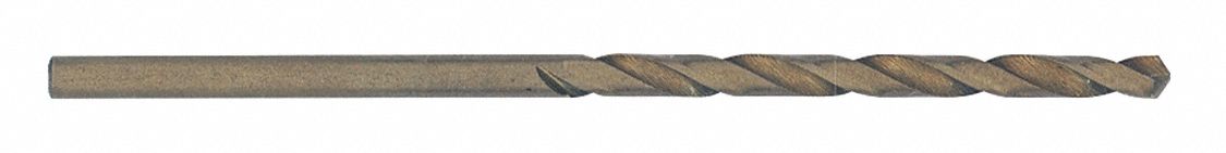 JOBBER LENGTH DRILL BIT, COBALT STEEL, 2-5/8 IN LENGTH