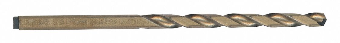 JOBBER LENGTH DRILL BIT, COBALT STEEL, 3-1/8 IN LENGTH