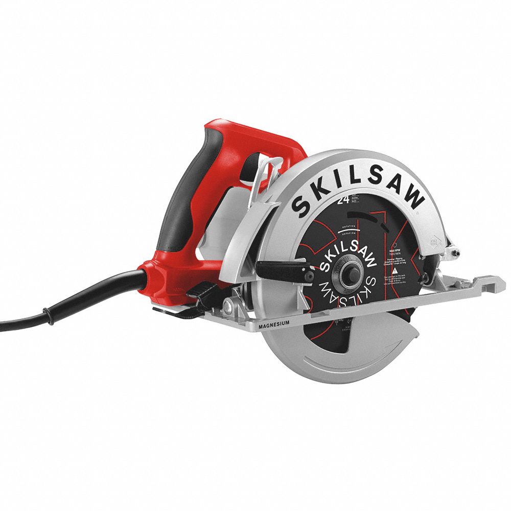 SKILSAW Circular Saw, 7 1/4 in Blade Dia., Right Blade Side, 2 7/16 in