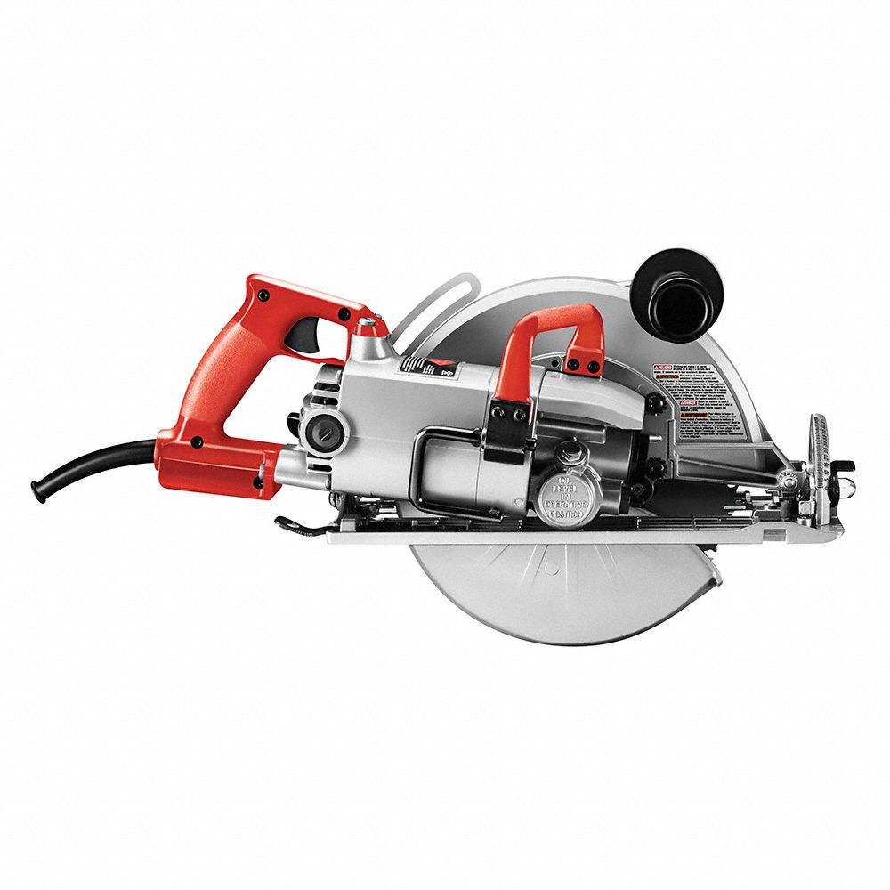 SKILSAW Circular Saw, 10 1/4 in Blade Dia., Left Blade Side, 3 11/16 in