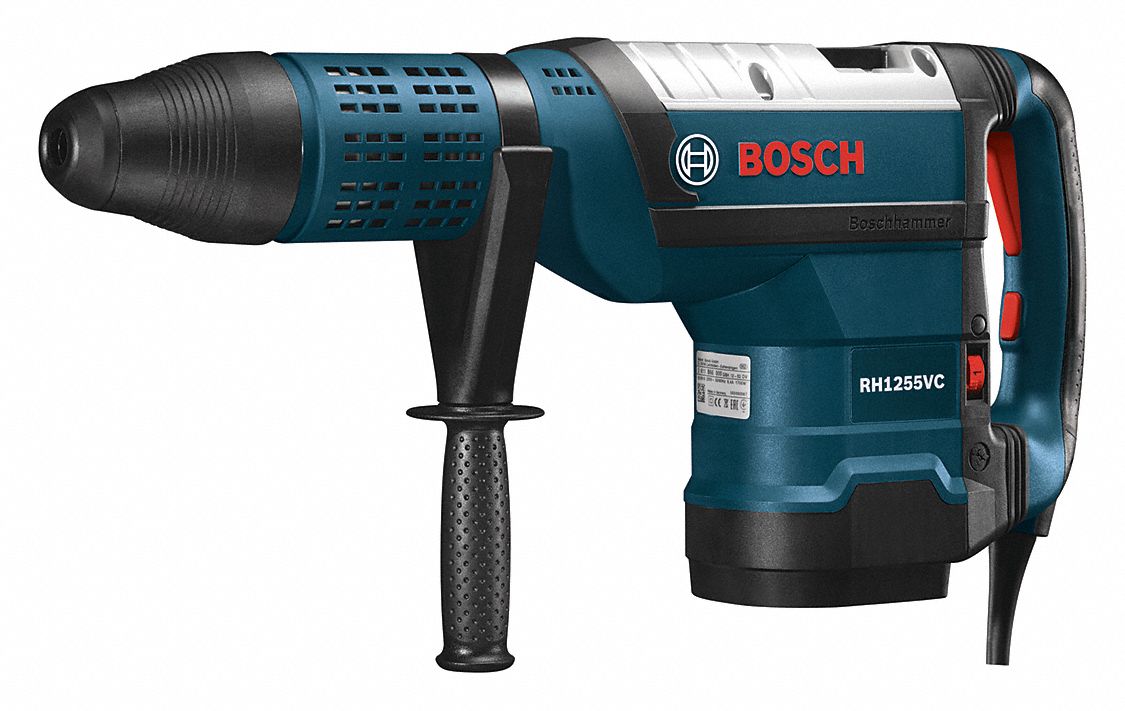 BOSCH ROTARY HAMMER KIT CORDED SDS MAX L HANDLE 6 IN CAPACITY