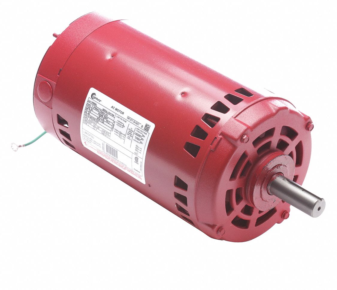Pool Pump Motor: Cushion Ring Mounting, 3 HP, 1.15 Motor Service Factor, 1, 725 Nameplate RPM