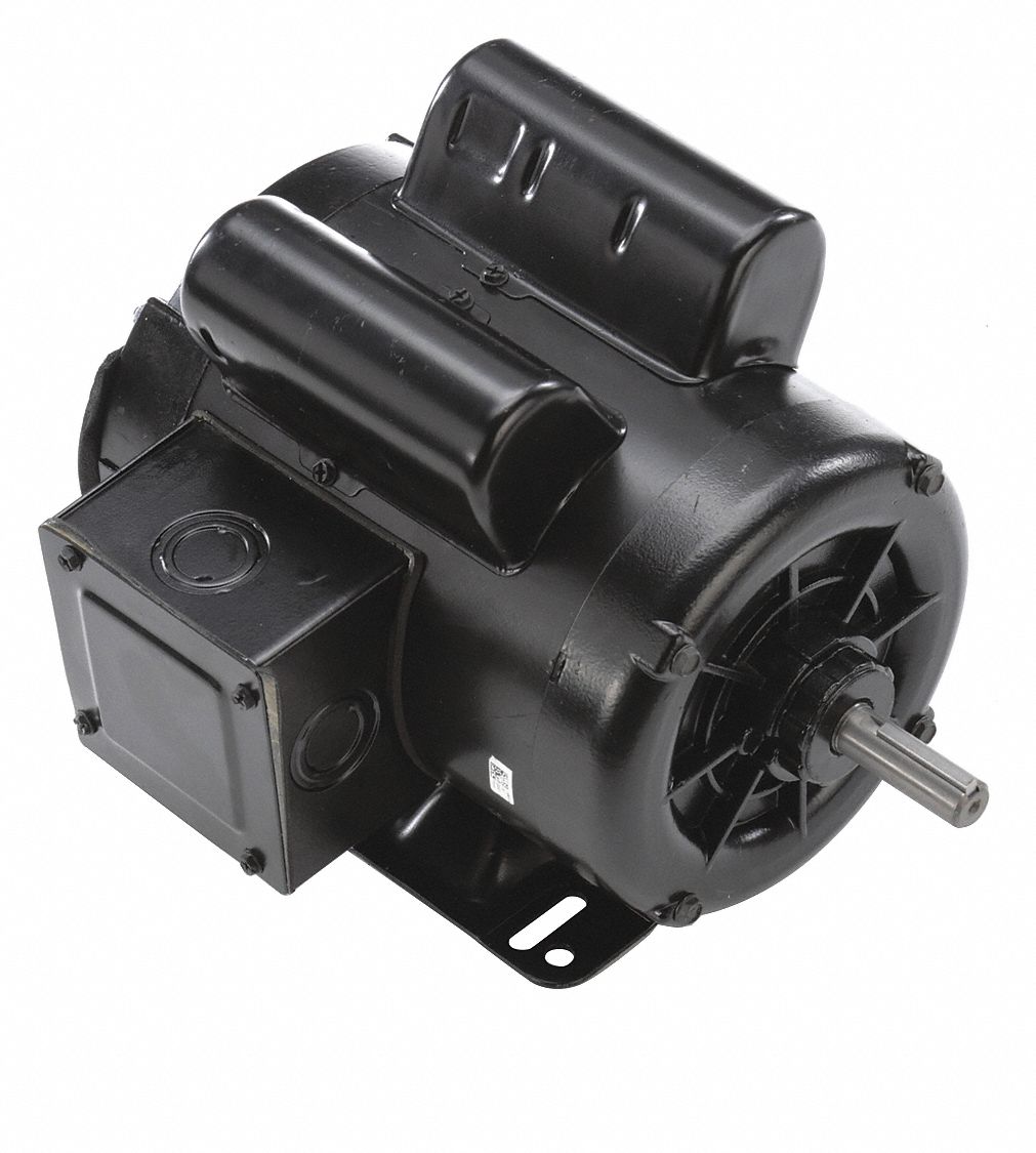 Farm Duty Motor: Single Phase, Rigid Base, Capacitor-Start/Run, 1 hp, 1, 725/1, 140 RPM, C597