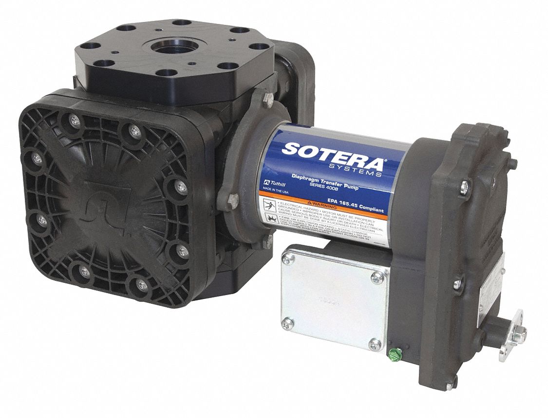 FILLRITE 1/4 HP Polypropylene Nutating Diaphragm Fuel Transfer Pump