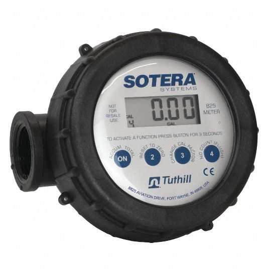 SOTERA 2 to 20 gpm Liquid Mechanical Flowmeter - 48YA46 ...