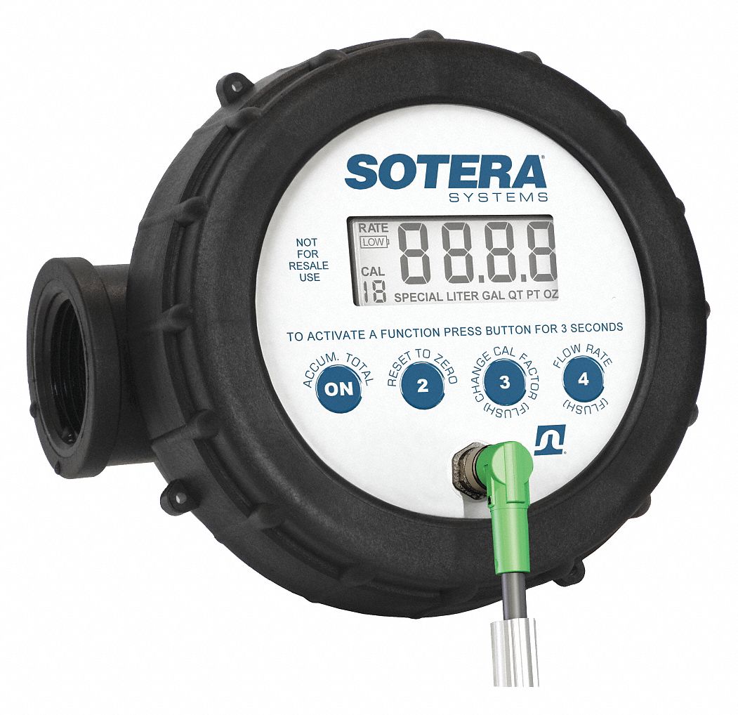 Mechanical Flowmeter: 1 in Connection Size, FNPT, 100 psi Max. Pressure, 2 to 20 gpm, Brass