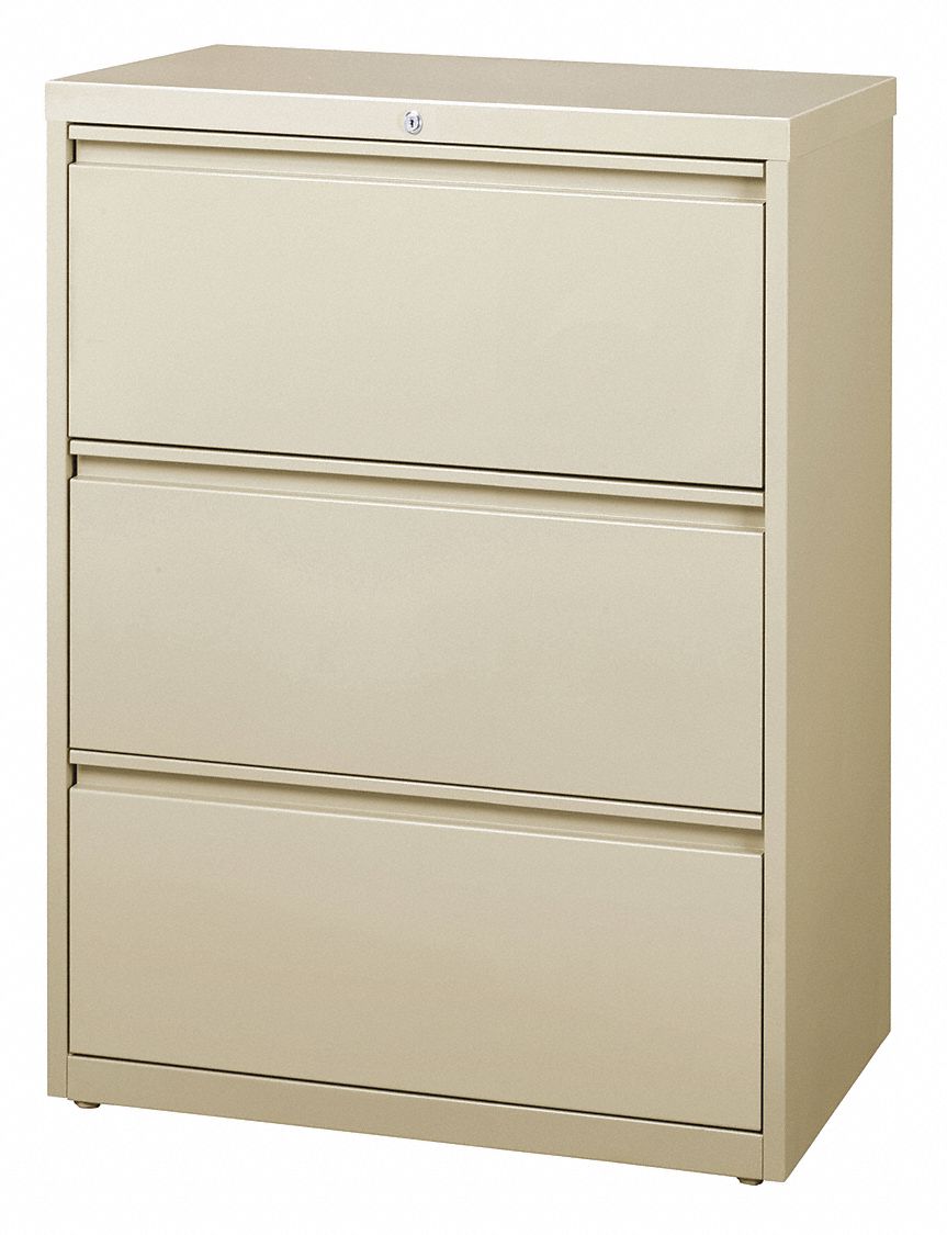 HIRSH, Lateral, 3 Drawers, Lateral File 48YA9314973 Grainger