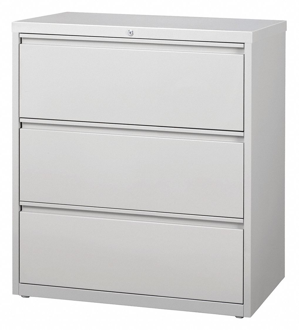 LATERAL FILE CABINET,40-1/4 IN. H,STEEL