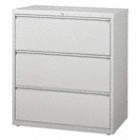 LATERAL FILE CABINET,40-1/4 IN. H,STEEL