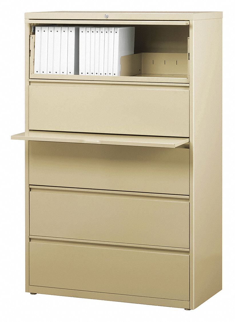 Hirsh Lateral File Cabinet 48yc18 17638 Grainger