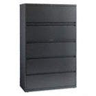 LATERAL FILE CABINET,CHARCOAL,42 IN. W