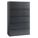 LATERAL FILE CABINET,CHARCOAL,42 IN. W
