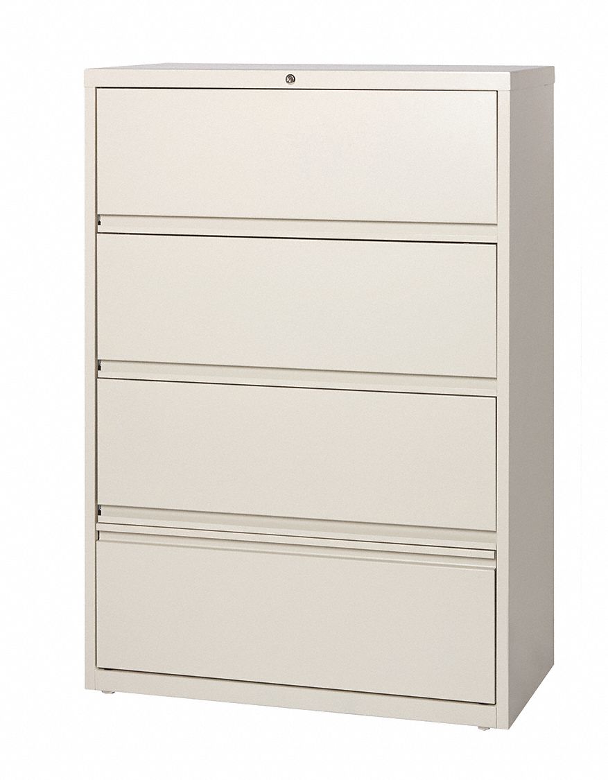 HIRSH, Lateral, 4 Drawers, Lateral File 48YC4717898 Grainger