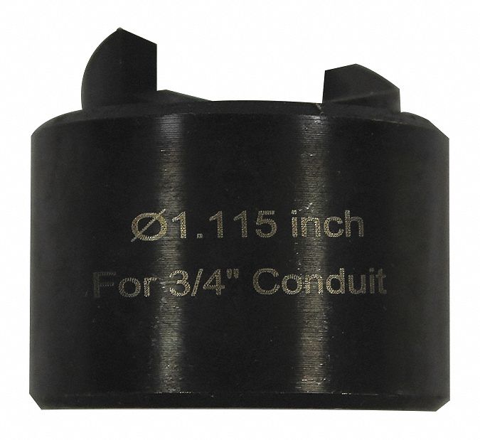 ECLIPSE Knockout Punch and Die Kit 10 ga Sheet Metal Capacity (Steel