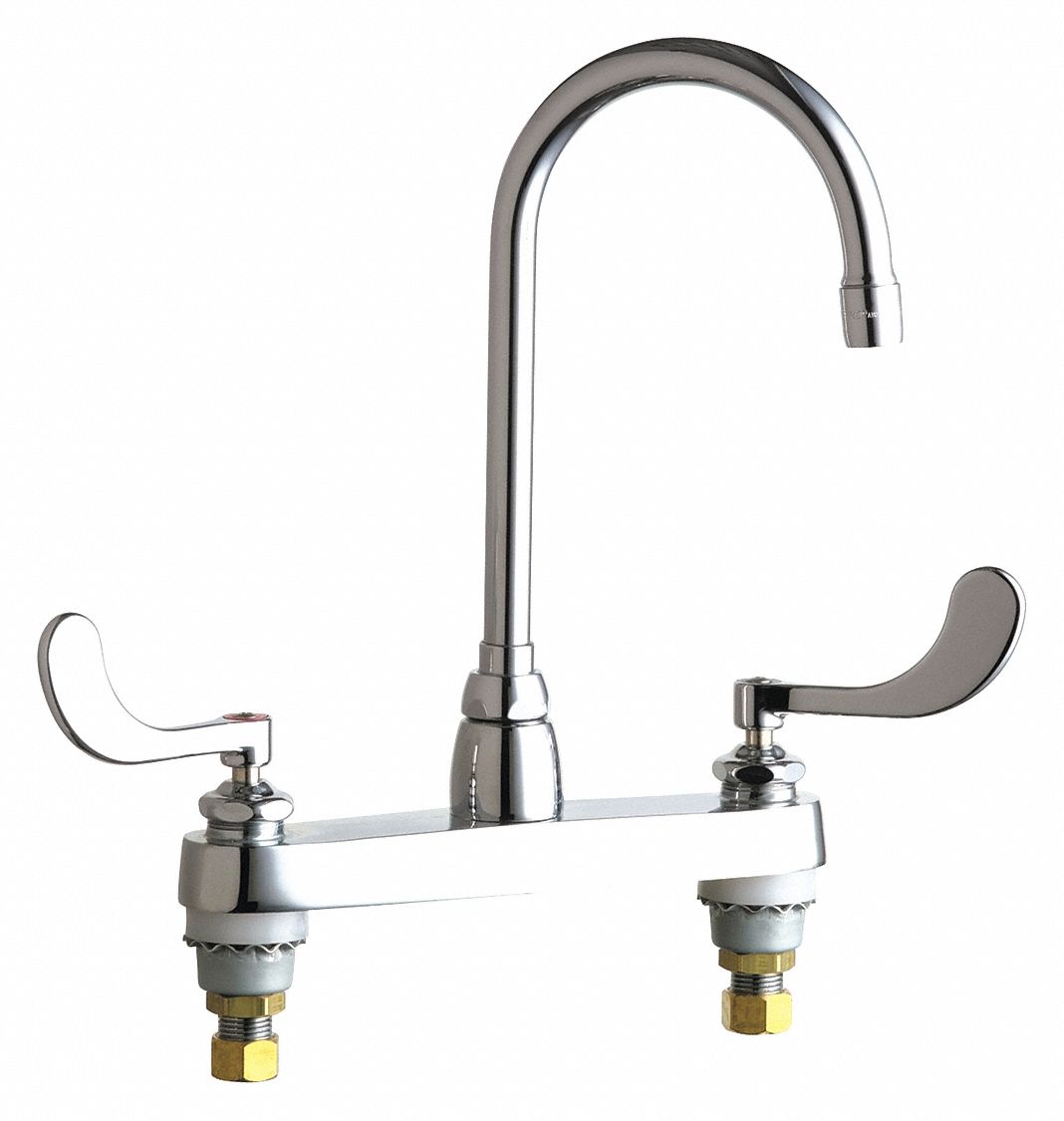 Chicago Faucets Gooseneck Kitchen Bathroom Faucet