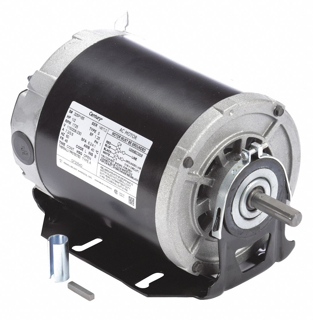 CENTURY Split Phase Resilient Mt. Motor - 48Z090|GF2054D - Grainger