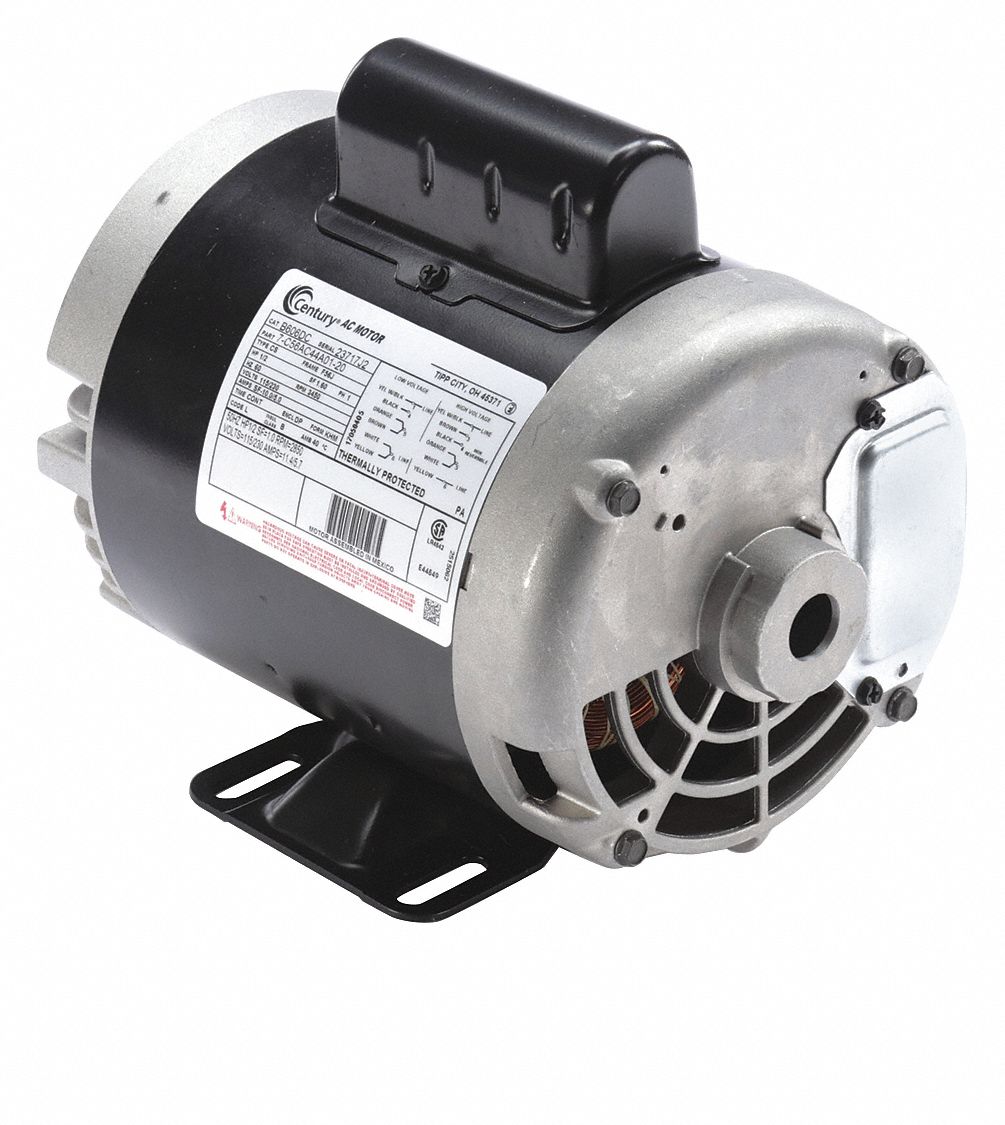 Pool Pump Motor: Face/Base Mounting, 1/2 HP, 1.6 Motor Service Factor, 3, 450 Nameplate RPM
