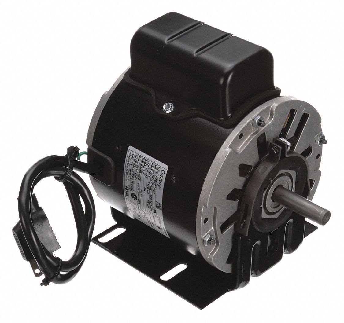 CENTURY, Century OEM Repl, 1/4 HP, OEM Replacement Motor - 48Z353|9618A ...