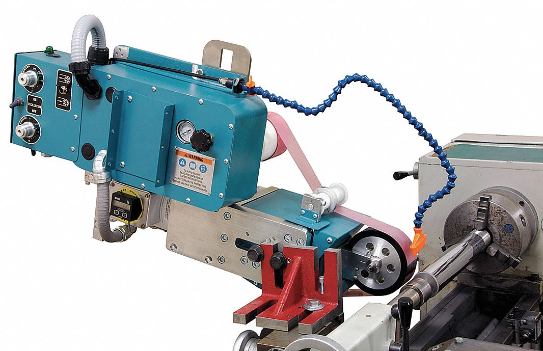 DYNABRADE, 4 in Belt Size, 120V AC, Tool Post Grinder 48Z69564000