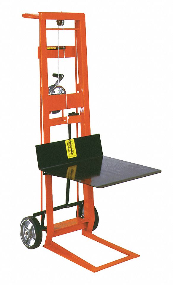 WINCH LIFT TRK 22X30 PLATFRM 750LB