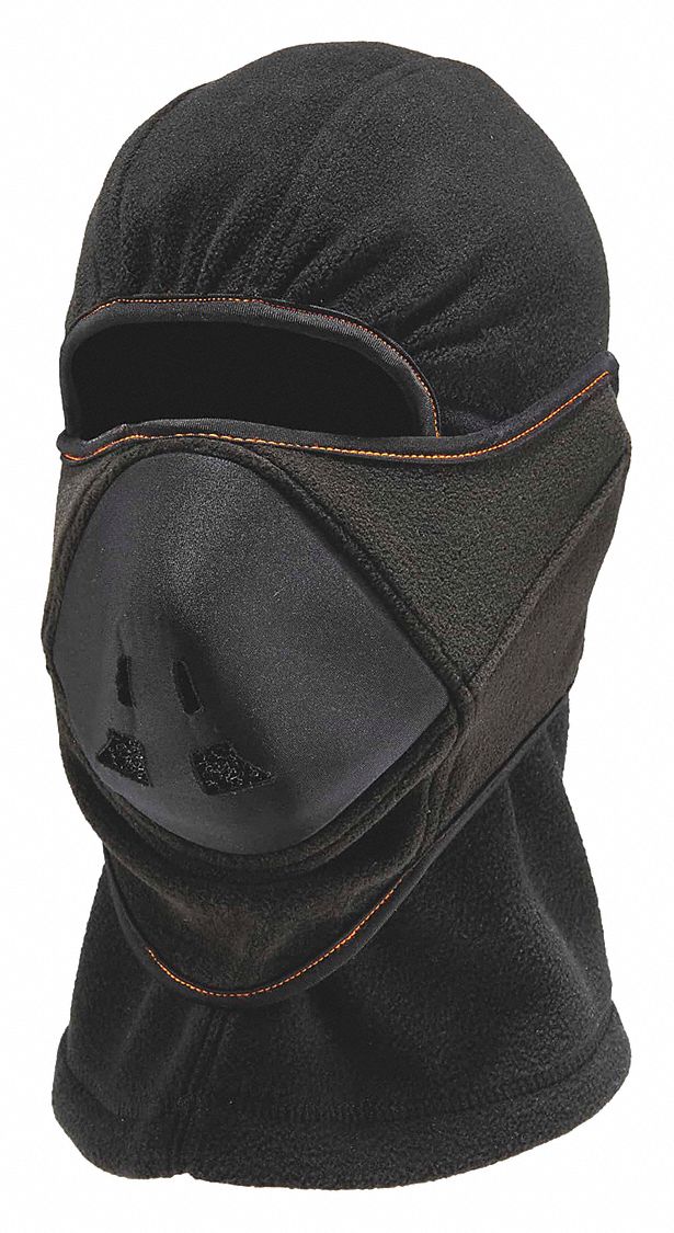 NFERNO BY ERGODYNE Balaclava, Universal, Black, Covers Ears, Face