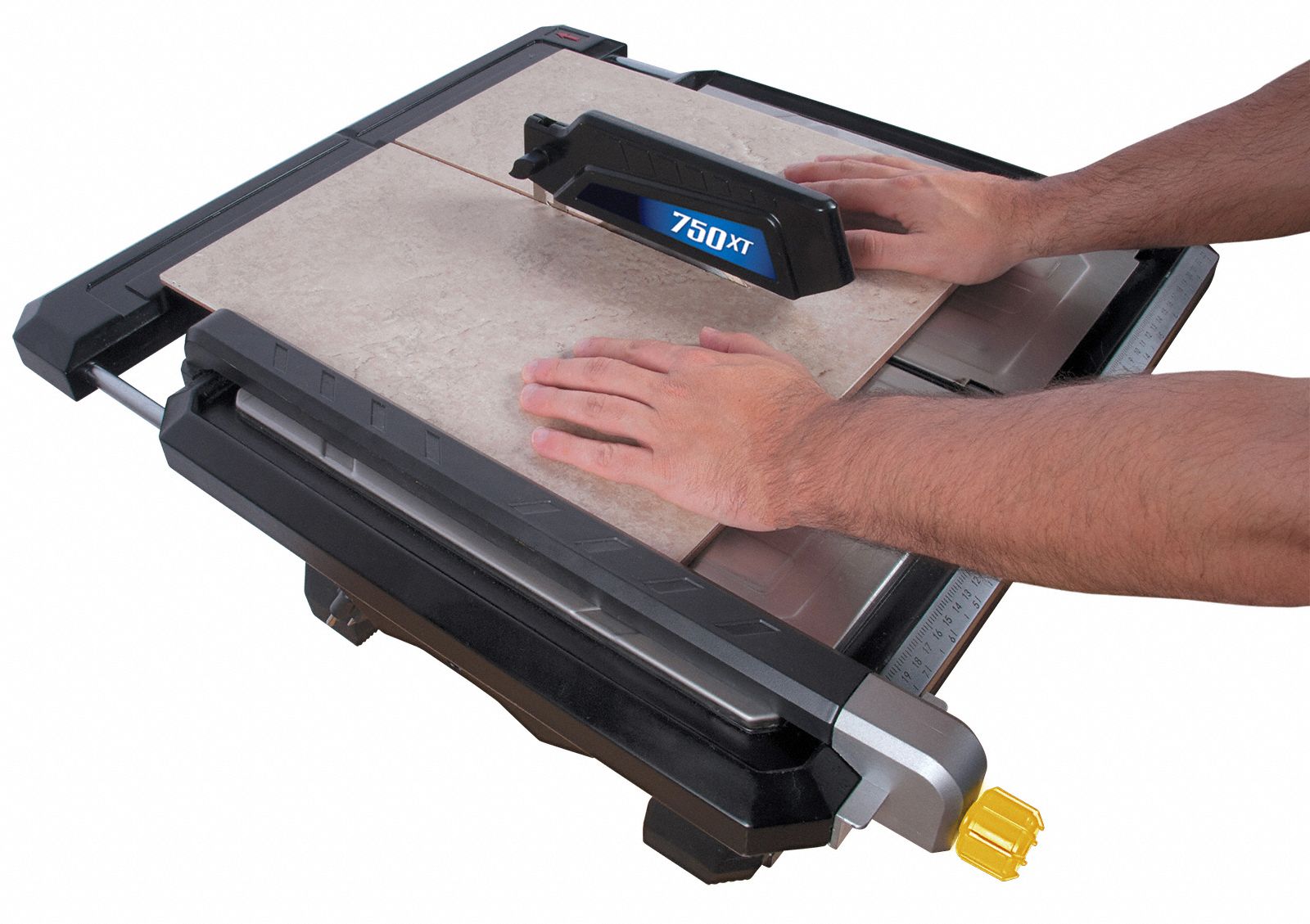 QEP Tile Saw Wet, 1 1/4 in Max. Cutting Dp, 4.8 A Current, 120V AC, 7