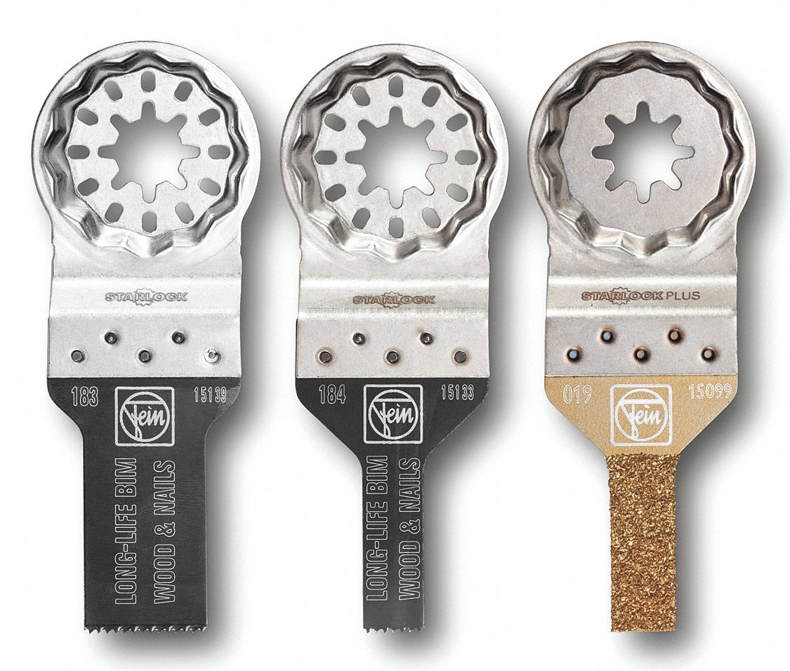 FEIN Cutting Blade, Grout Removal Blade, Starlock Plus, Straight Blade