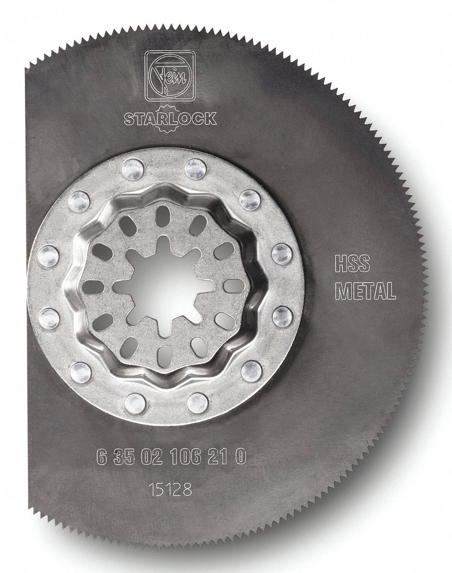 FEIN Oscillating Segmented Round Saw Blade, Number of Pieces 1, High