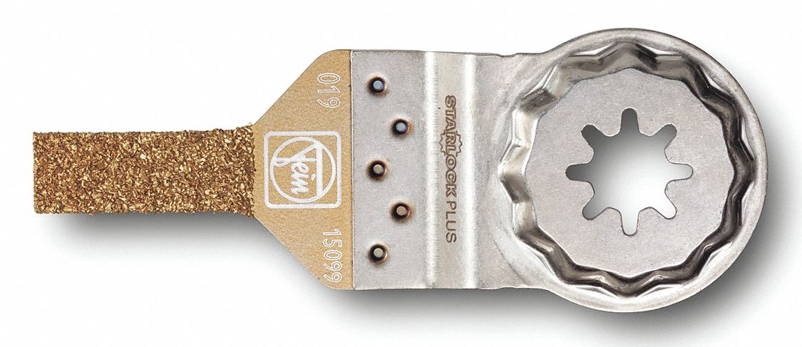 Oscillating Scraper Blade: 3/8 in Blade Wd, 3 13/16 in Blade Lg, Carbide Tipped, 1 Pieces