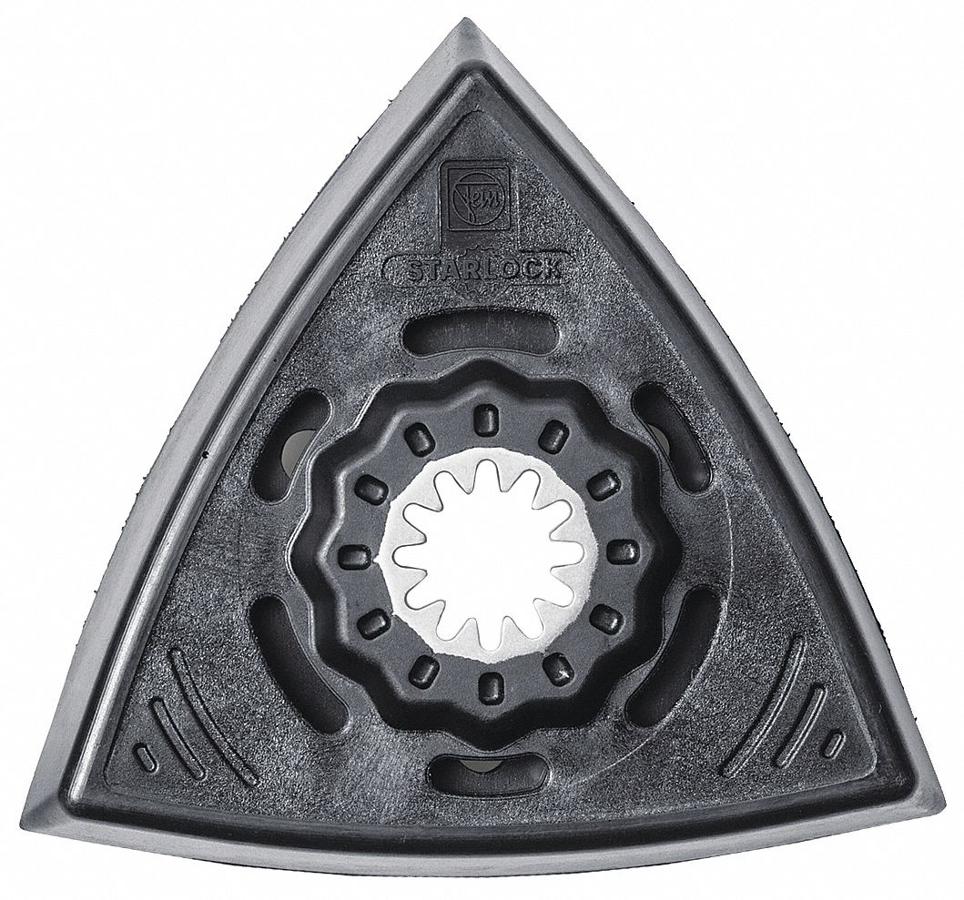 OSCILLAT TOOL BACKING PAD,3-3/16 IN,PK2