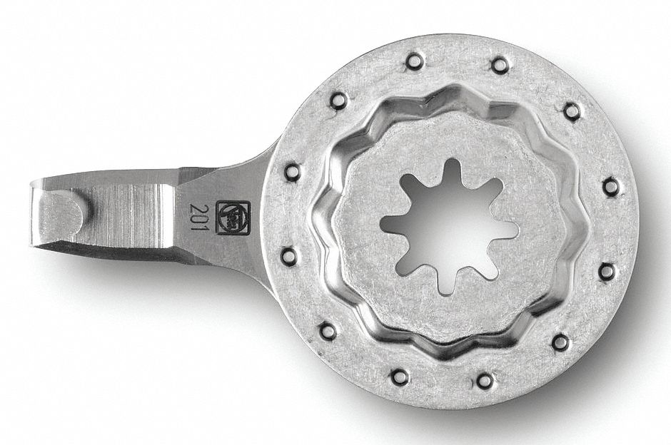 FEIN Sealant Removal Blade, 3/16 in Blade Width, 2 7/8 in Blade Length, Starlock Plus 48ZC78