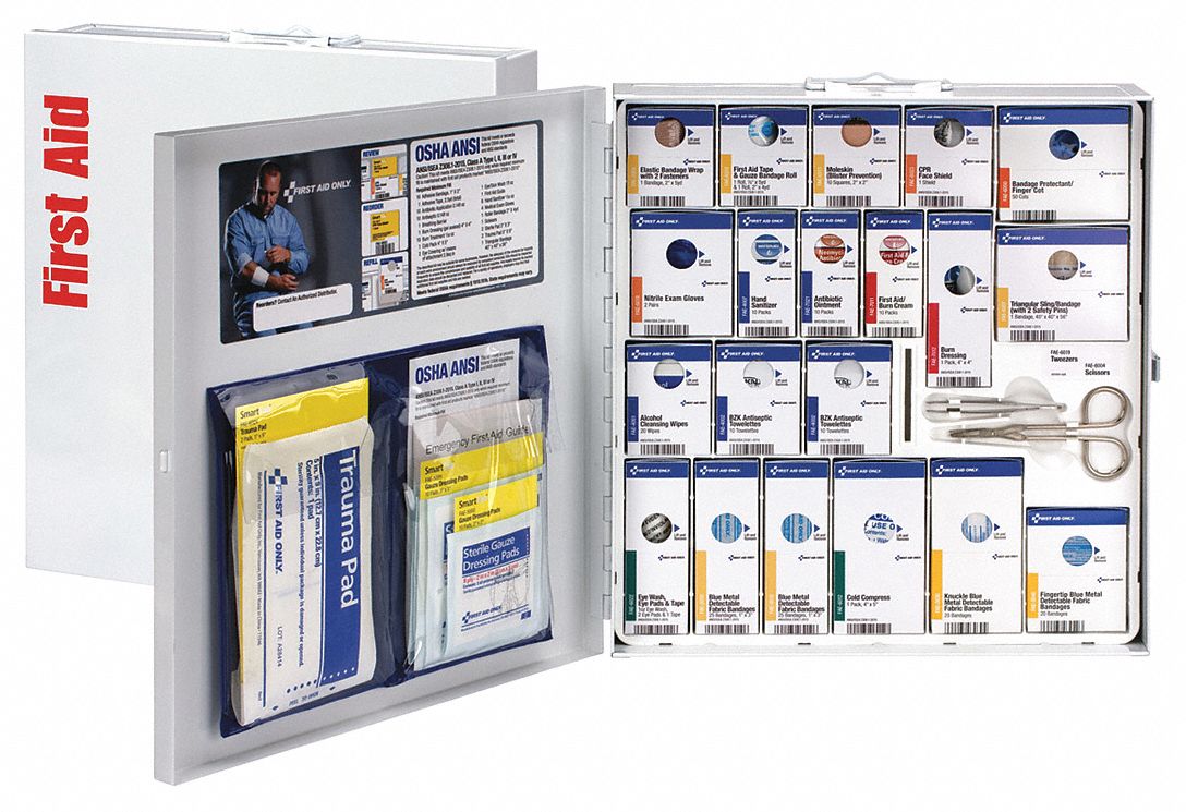 First Aid Only 290 Components Ansi Isea Z308 1 2021 First Aid Kit