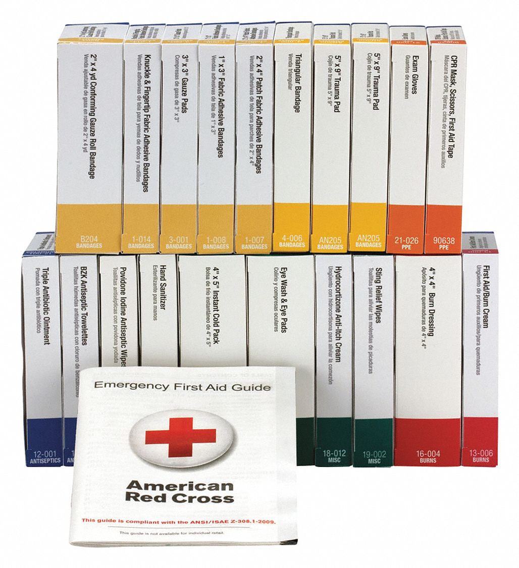 129 Components, 25 People Served, Complete Refill or Kit - 48ZE25|90611 ...